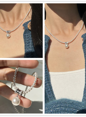 施家珍珠高级感轻奢项链