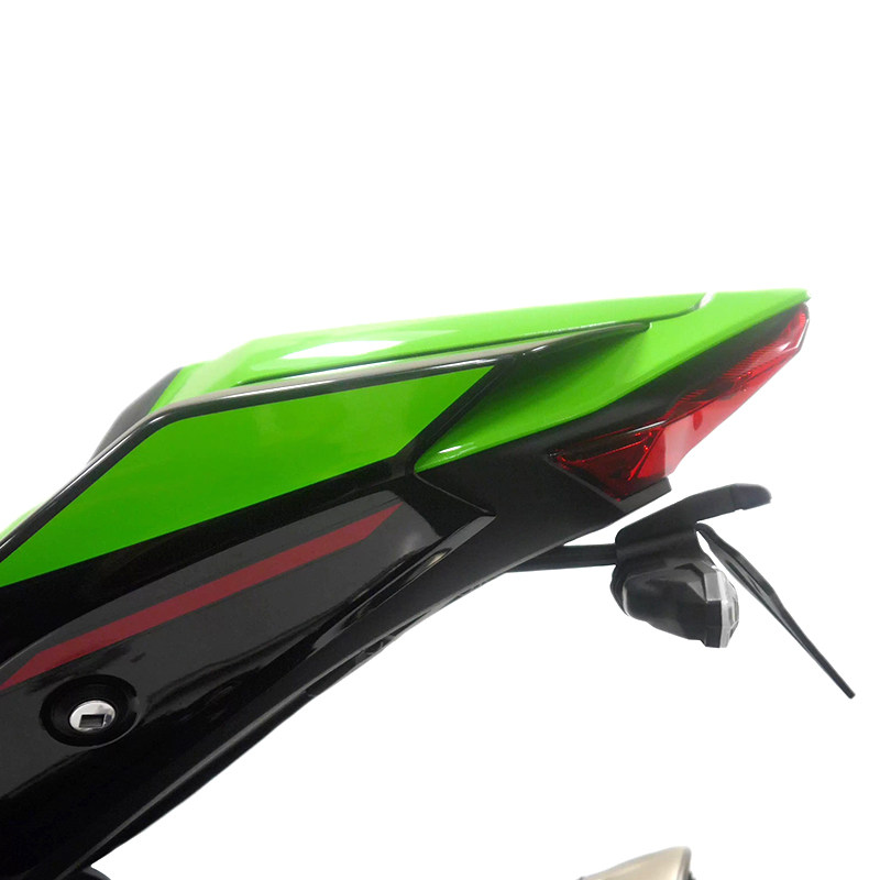 适用 川崎zx 10r 车牌架 ZX-10RR 改装 短尾架 EP同款 转向灯支架