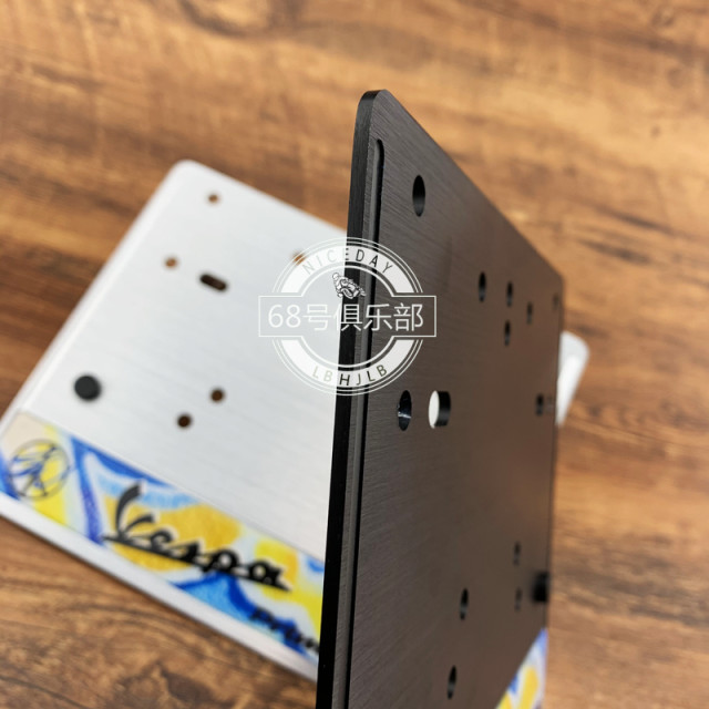 Suitable for vespa license plate frame 6th GTS300 HPE license plate frame GTV spring 150 sprint 150 modification