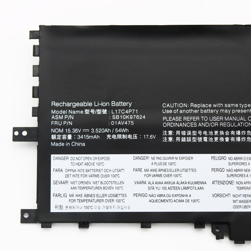 全新联想 X1 Yoga 2018 TP00076D L17C4P71 L17M4P71 笔记本电池 - 图0