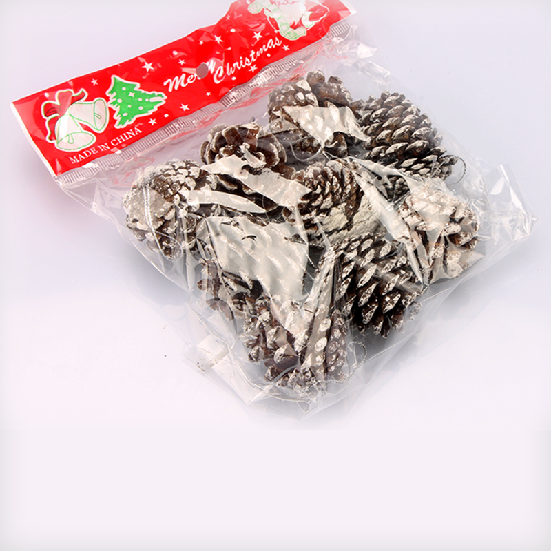 圣诞树装饰品 圣诞树松果挂件 可爱松果挂饰 圣诞节用品树上松果