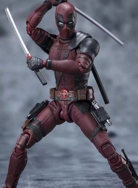 国产SHF2DEADPOOL死侍小贱贱可动
