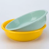 Школьный желтый пластиковый таз для школьников, увеличенная толщина