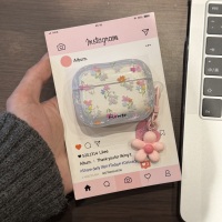 少女心春日ins小众彩色花朵适用苹果