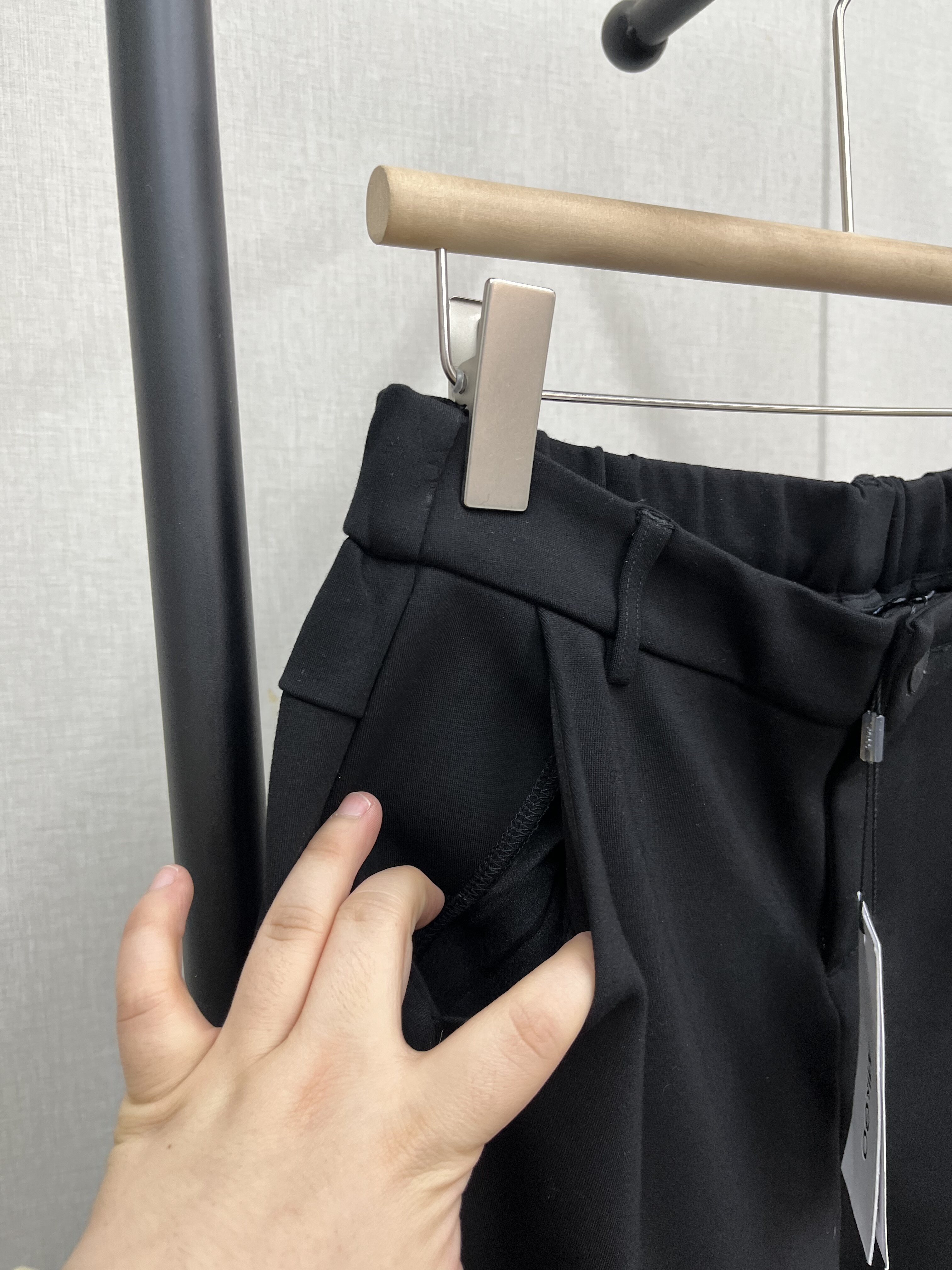 高腰垂感显瘦长裤女黑色宽松休闲韩版百搭款春秋款,淘宝优惠券,粉丝福利购,淘宝优惠卷