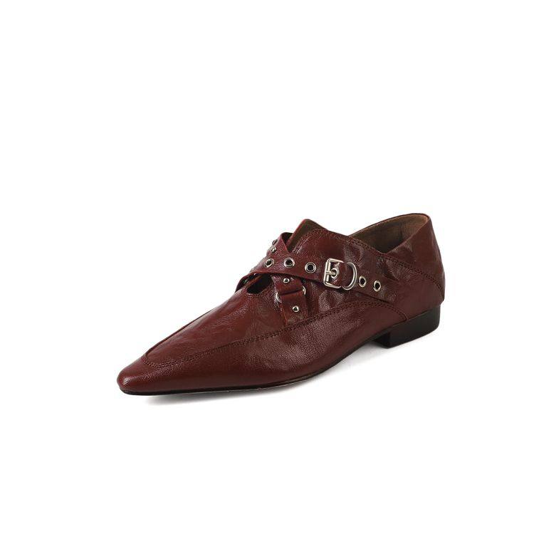 厂家直销~15年老店手工订制真皮羊皮深口单鞋女低跟平底小方头女,淘宝优惠券,粉丝福利购,淘宝优惠卷