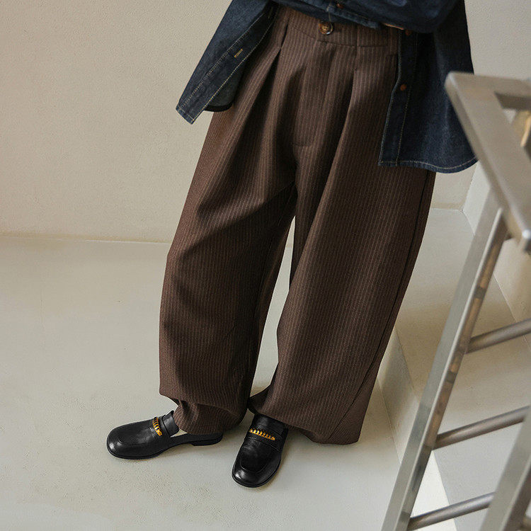 头层牛皮金属扣乐福鞋女一脚蹬平底通勤单鞋简约深口低跟平底软皮,淘宝优惠券,粉丝福利购,淘宝优惠卷