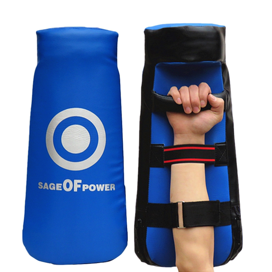 Gauntlet target side kick fighting training Iranian Taekwondo