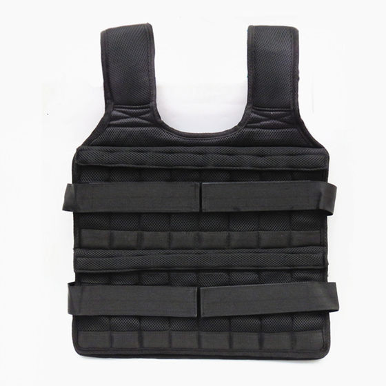 Weight-bearing running sandbag vest lead block steel plate invisible