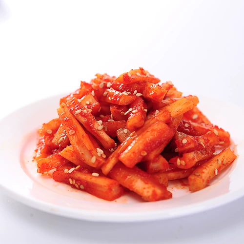 三口一品 Подлинная корейская кимчи Платкодон вкусная блюда домашняя ферма Свежая и вкусная 450G
