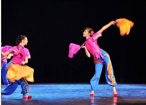 桃李杯民族民间女子群舞《蝴蝶春情》舞蹈服装服饰演出服表演服 - 图1