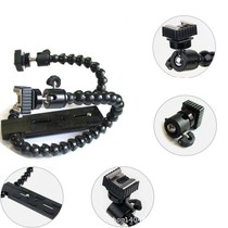 Camera Double Light Bracket Twin Fly Swallow Single Counter Camera Bracket Flash Holder Double Head Flash Base