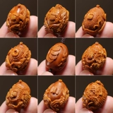 Резной чай ручной работы, заварочный чайник, браслет, четки из круглых бусин из грецкого ореха