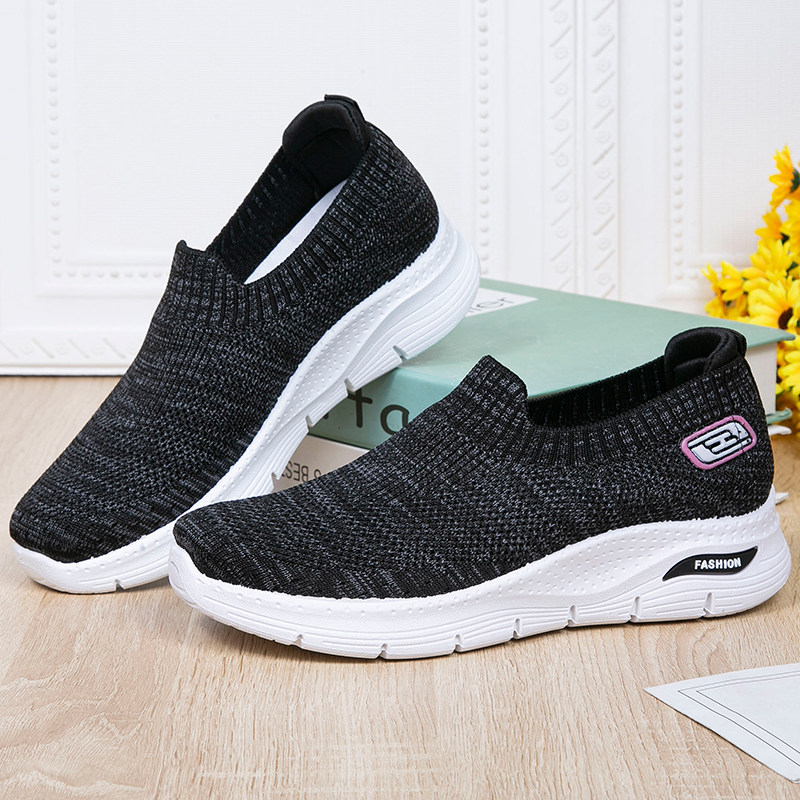 妈妈鞋老北京布鞋女官方旗舰店老年人夏季一脚蹬老人奶奶女鞋夏款