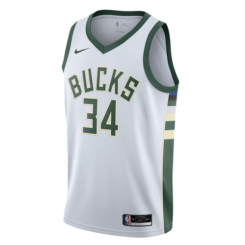 Nike Nike NBA Bucks Brother Brother № 34 Limited Urban Edition Retro Jersey Vests мужчина CW3599-103