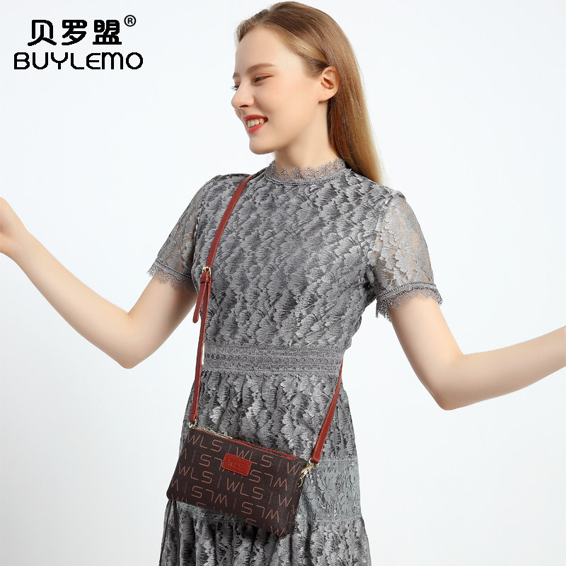 2020新款时尚百搭单肩包潮零钱包 贝罗盟女士包袋