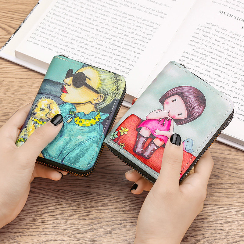 女式精致时尚小巧大容量多卡位卡包 贝罗盟卡包