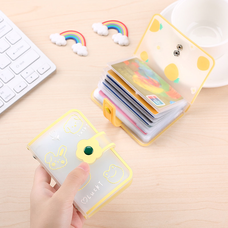 透明可爱女式韩国迷你超薄卡片包 贝罗盟卡包