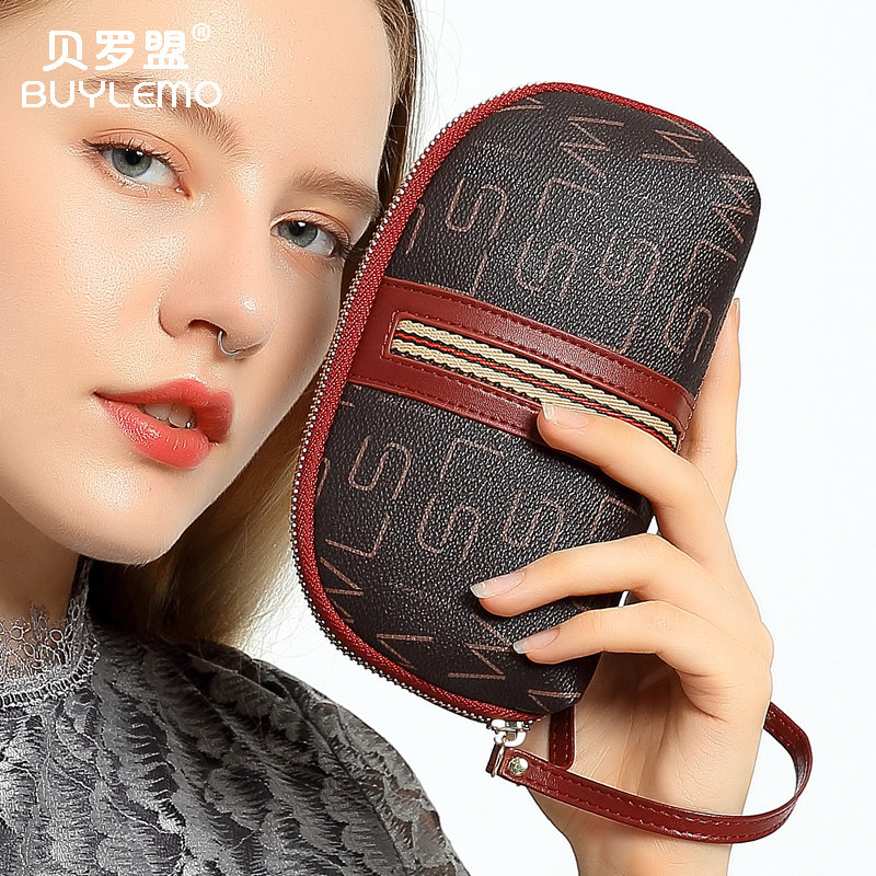 女士手抓2020新款时尚潮长款手拿包 贝罗盟女士包袋