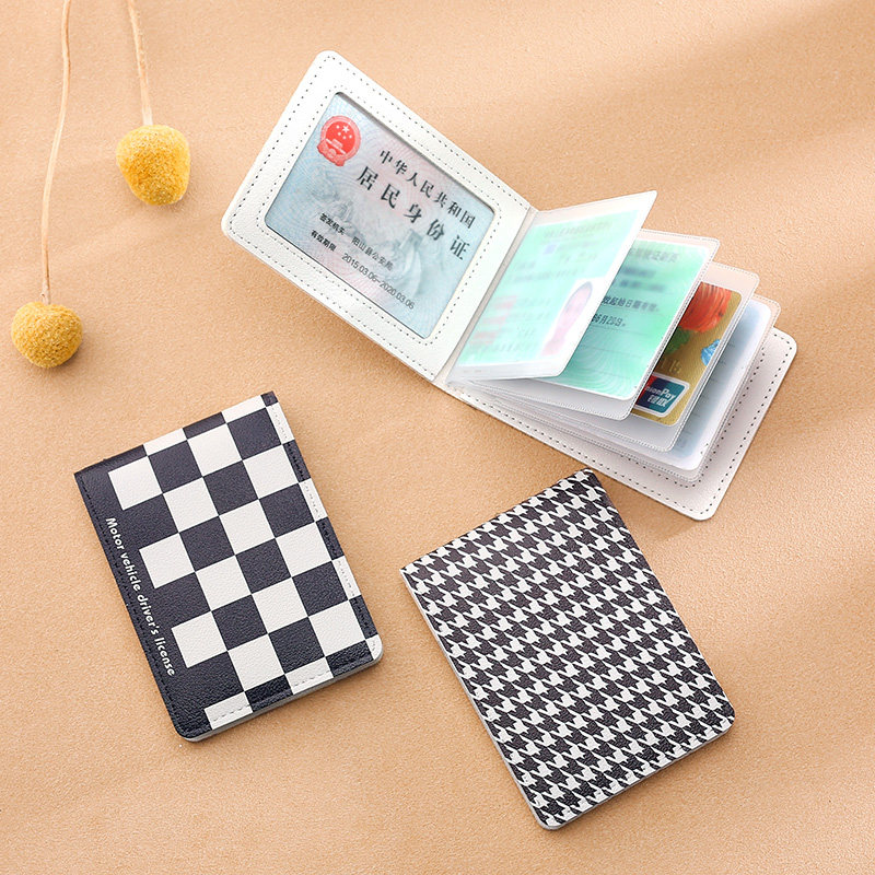 女士高端时尚网红机动车驾驶证套 贝罗盟证件包