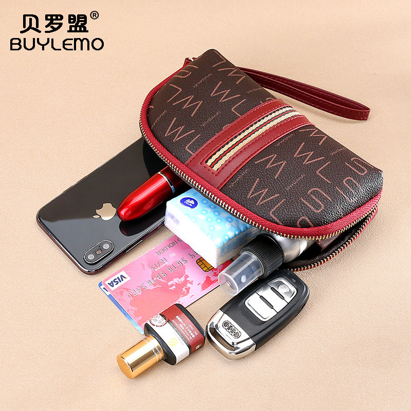 女士手抓2020新款时尚潮长款手拿包 贝罗盟女士包袋