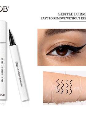 Waterproof, smudge-proof ultra-fine, and smooth eyeliner pen