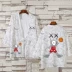 Kaws chung vừng đường phố kimono Nhật Bản đôi nam nữ áo cardigan áo mỏng áo sơ mi áo choàng thủy triều - Cao bồi