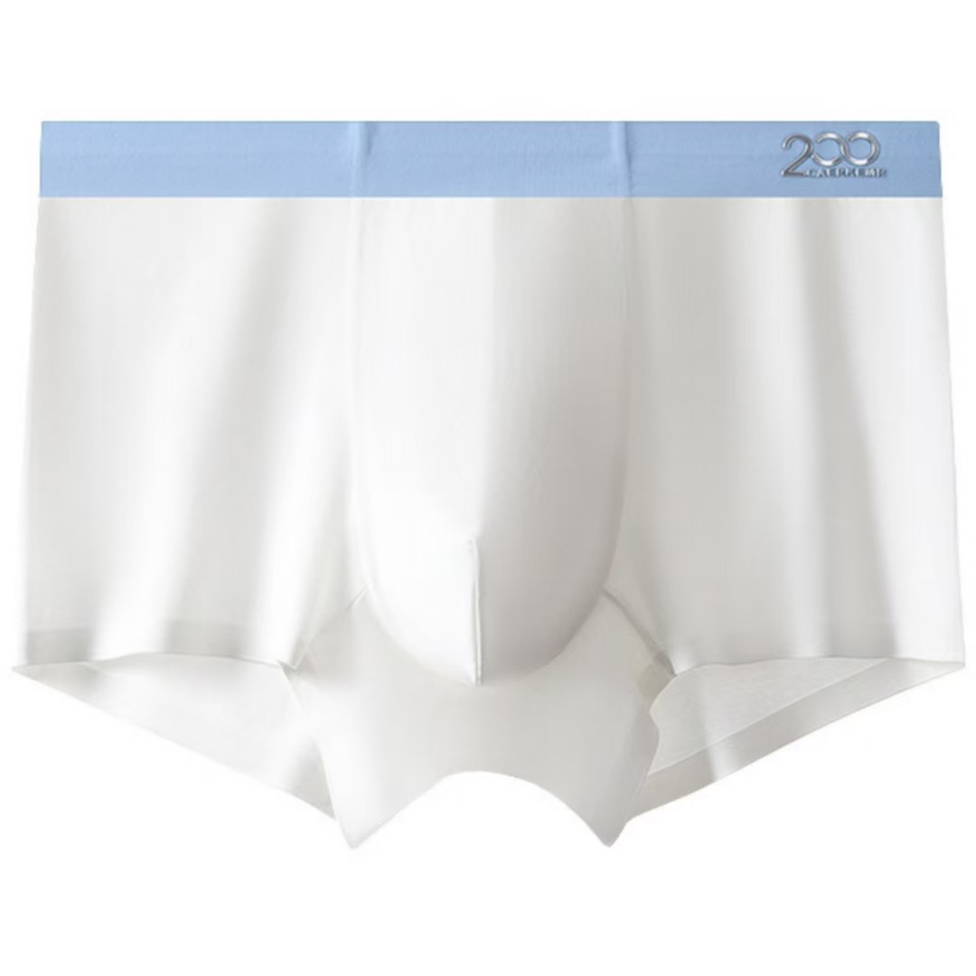 旗舰级200S男士无痕中腰四季高弹内裤长绒棉四角抑菌送礼盒装大码,淘宝优惠券,粉丝福利购,淘宝优惠卷