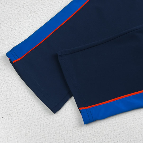 广州番禺区中学生校服冬装加厚外套加绒裤套装初中生长袖套装冬季