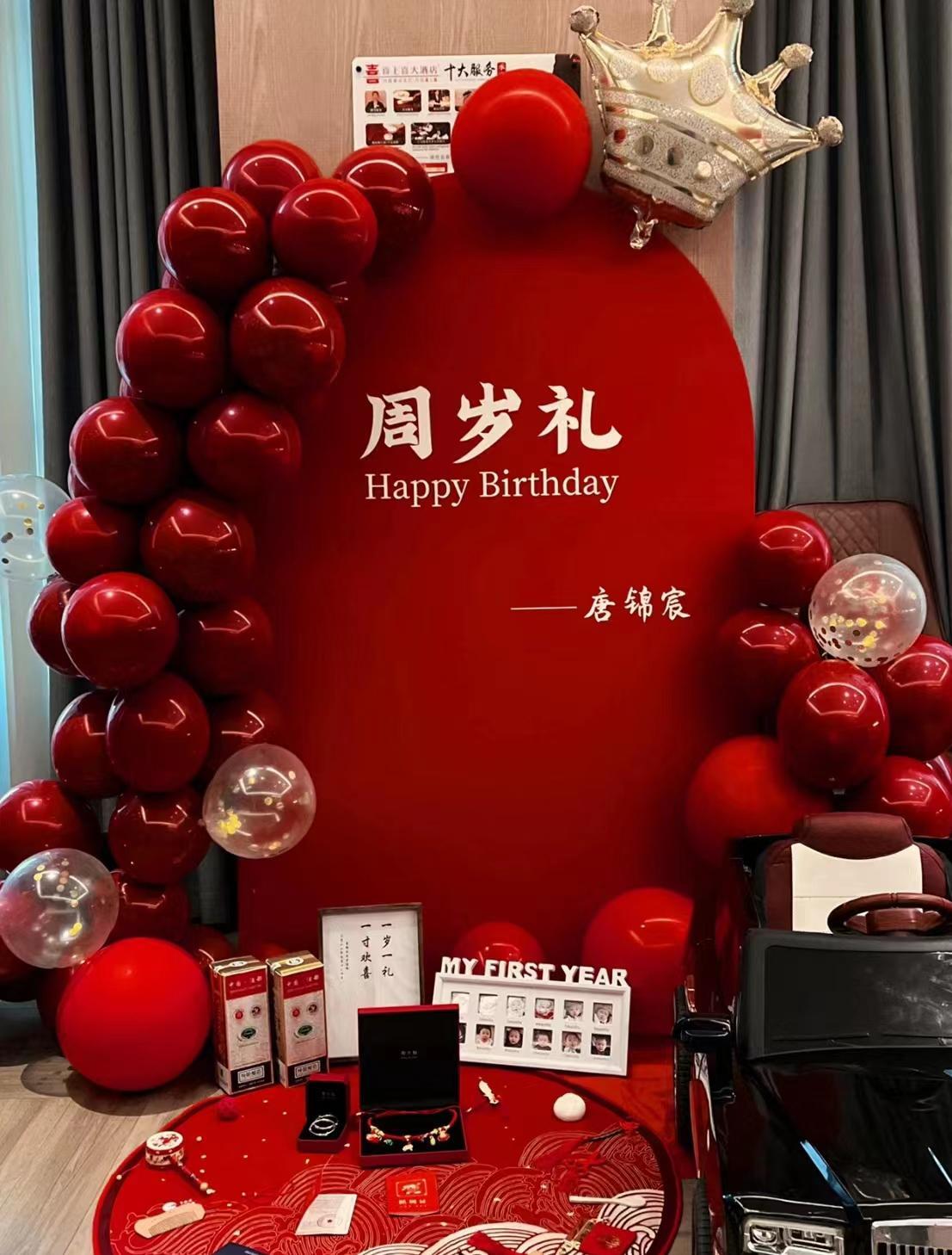 小红书网红同款宝宝生日抓周宴背景周岁布置装饰kt板拍照美品纸业-图3