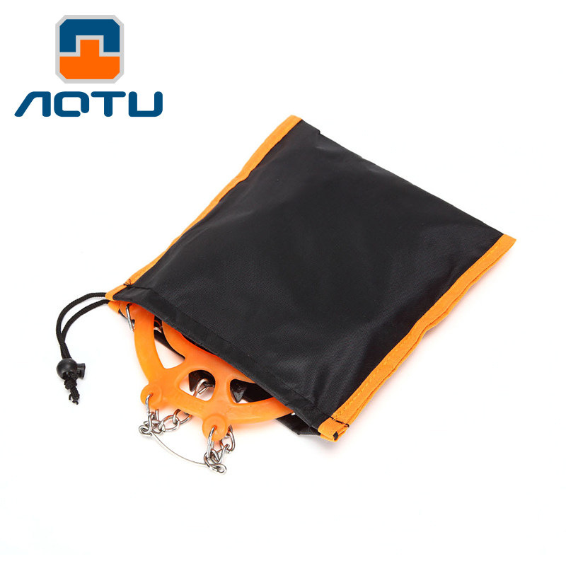 户外登山8齿冰爪防滑神器雪地靴鞋钉链下雪天鞋底防摔冰抓鞋套,淘宝优惠券,粉丝福利购,淘宝优惠卷