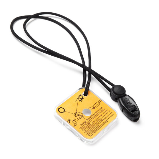 凹凸 船用皮筏艇用求生信号镜野外求生信号镜求生工具信号镜反光