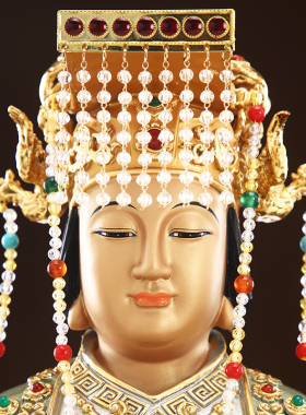 纯铜妈祖雕像神像天上圣母