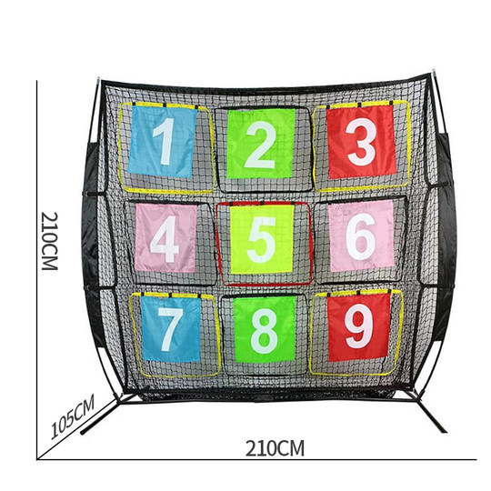 Team building props Frisbee net nine-square grid customizable Frisbee