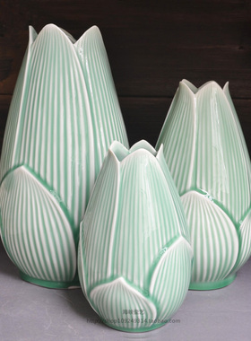 全套装陶瓷香炉家用供奉佛具用品