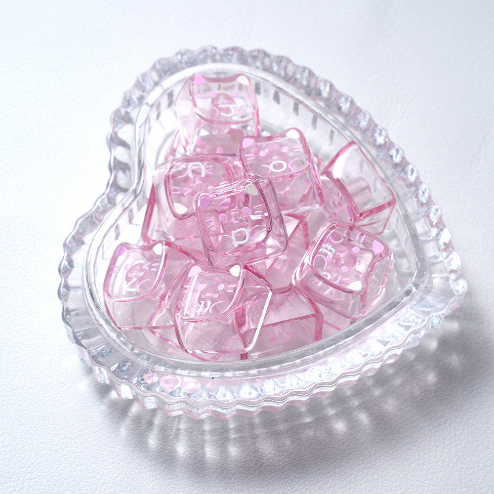 小懒猫MAO爱心键帽透光PC正刻可爱个性DIY素材适配磁轴机械键盘,淘宝优惠券,粉丝福利购,淘宝优惠卷