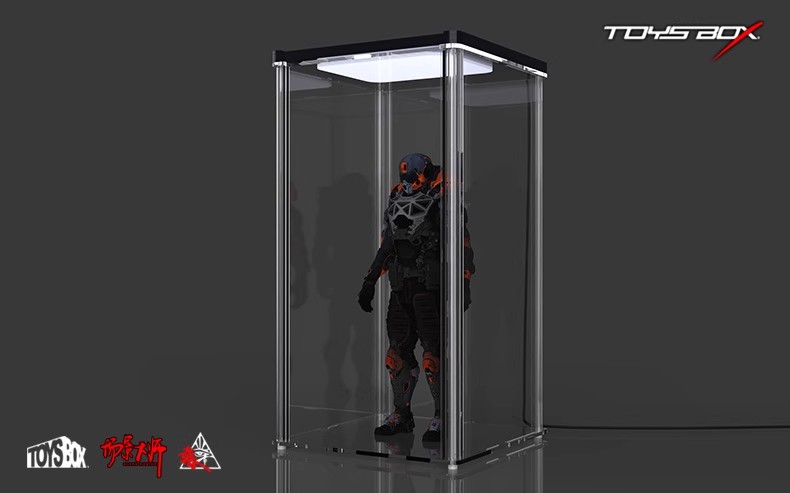 现货1/6兵人偶防尘展示盒2.0全封闭 toysbox 12寸兵人偶 透明通用 - 图2