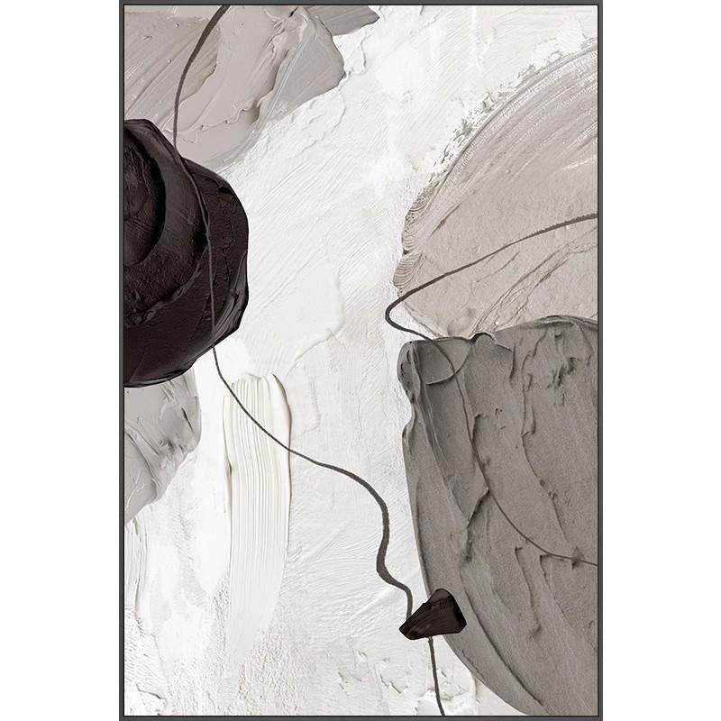 现代简约客厅装饰画黑白抽象挂画客厅高级感沙发背景大幅落地墙画,淘宝优惠券,粉丝福利购,淘宝优惠卷