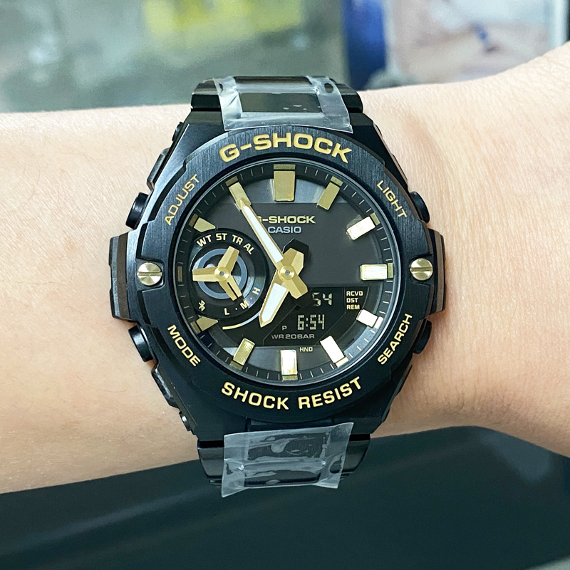 卡西欧钢铁之心GST-B500BD-1A9/B400CD/B100GB蓝牙太阳能男士手表 - 图1