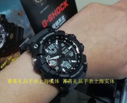 卡西欧手表大小泥王GWG-100-1A8/1A3/GB-1/B1000-1A4太阳能电波男 - 图0