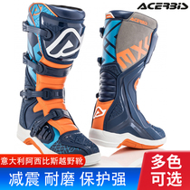 Italian ACERBIS Athebes Motorcycle Cross-country Boots Locomotive Riding Protection Anti-Fall Racing Long Boots