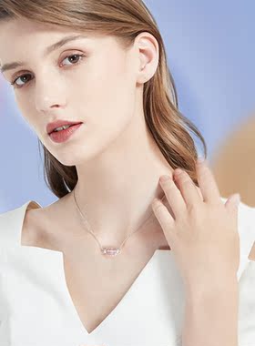 项链纯银网红轻奢可爱少女百搭