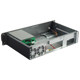 2u server chassis short 280 deep 3 hot swappable hard drive