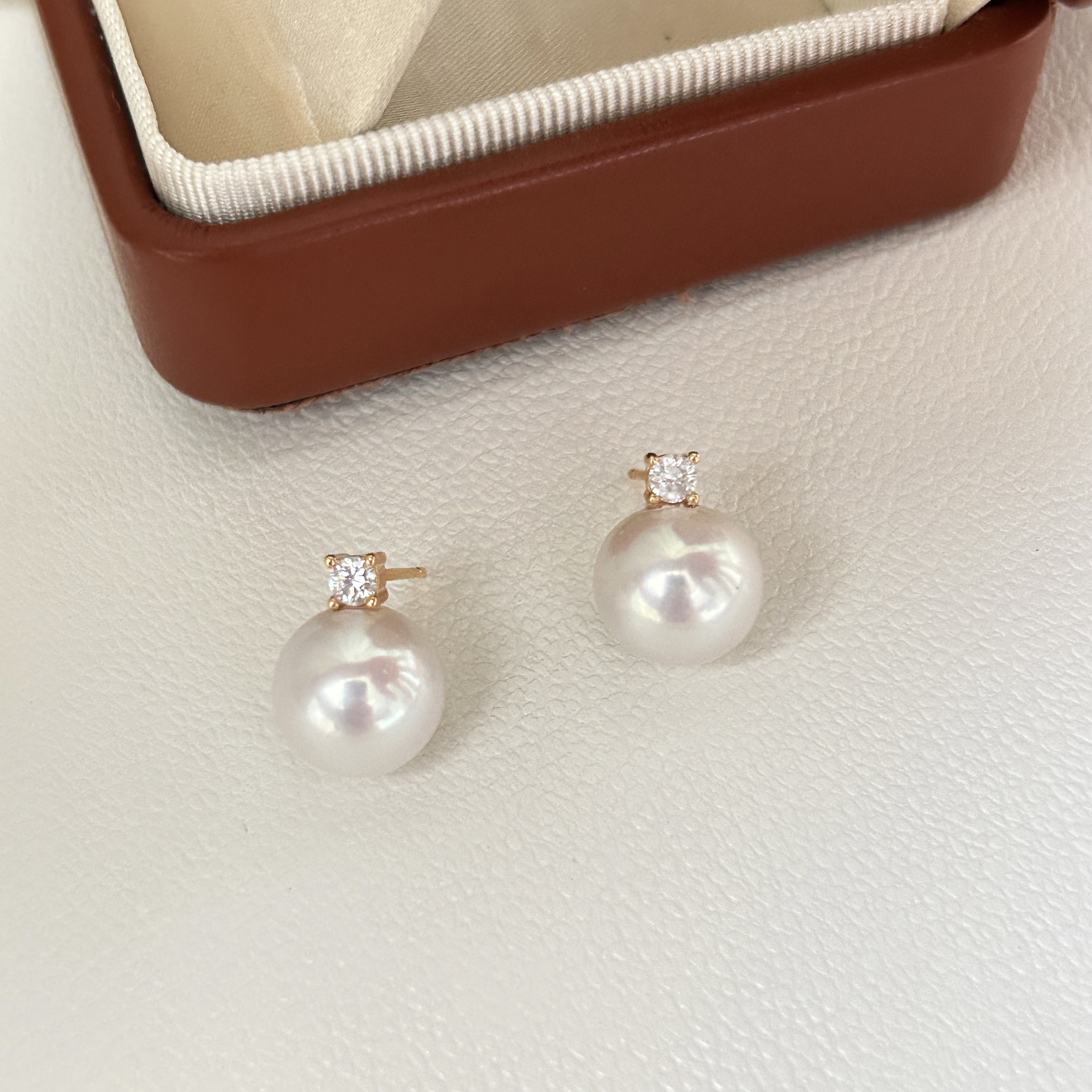 正圆大戴妃爱迪生真珍珠耳钉天然淡水纯银女2025新款耳饰平替澳白,淘宝优惠券,粉丝福利购,淘宝优惠卷