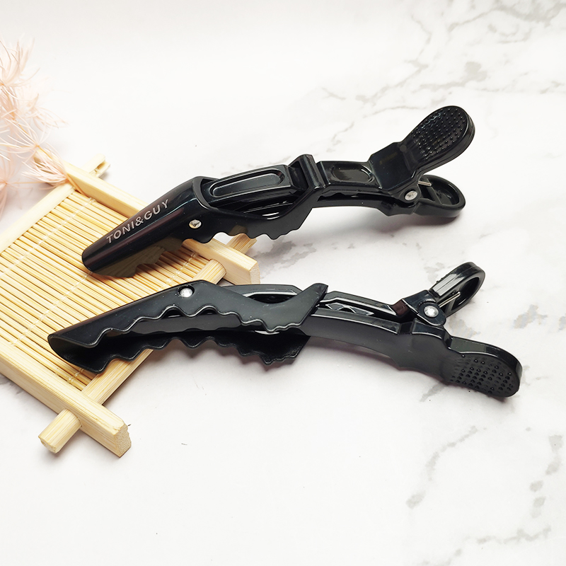 美发鳄鱼夹分区大号鸭嘴造型定位夹磨砂影楼盘发化妆师初学者用 - 图0