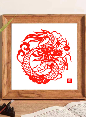 纯手工窗花成品剪纸非遗
