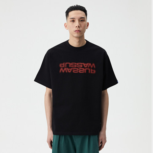 清仓福利 wassup2020ss夏季新款幻影logo短袖T恤 - 图1