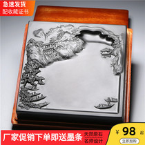 Famous Artist Old Pit Ink Stone Ink Stone Ink Stone Ink Stone high-end Wenfang Shinkstone Natural original stone Ink Stone stone Ink Stone of the Four Treasure End of the Ink Stone Collection