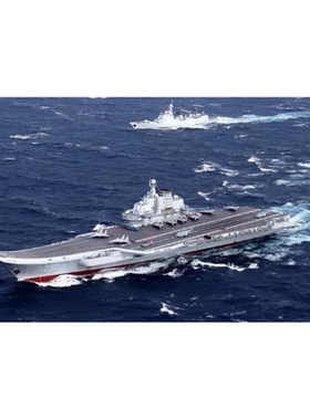 国之重器中国首艘航母辽宁舰自印6寸照片A4海报覆膜周边一套四张