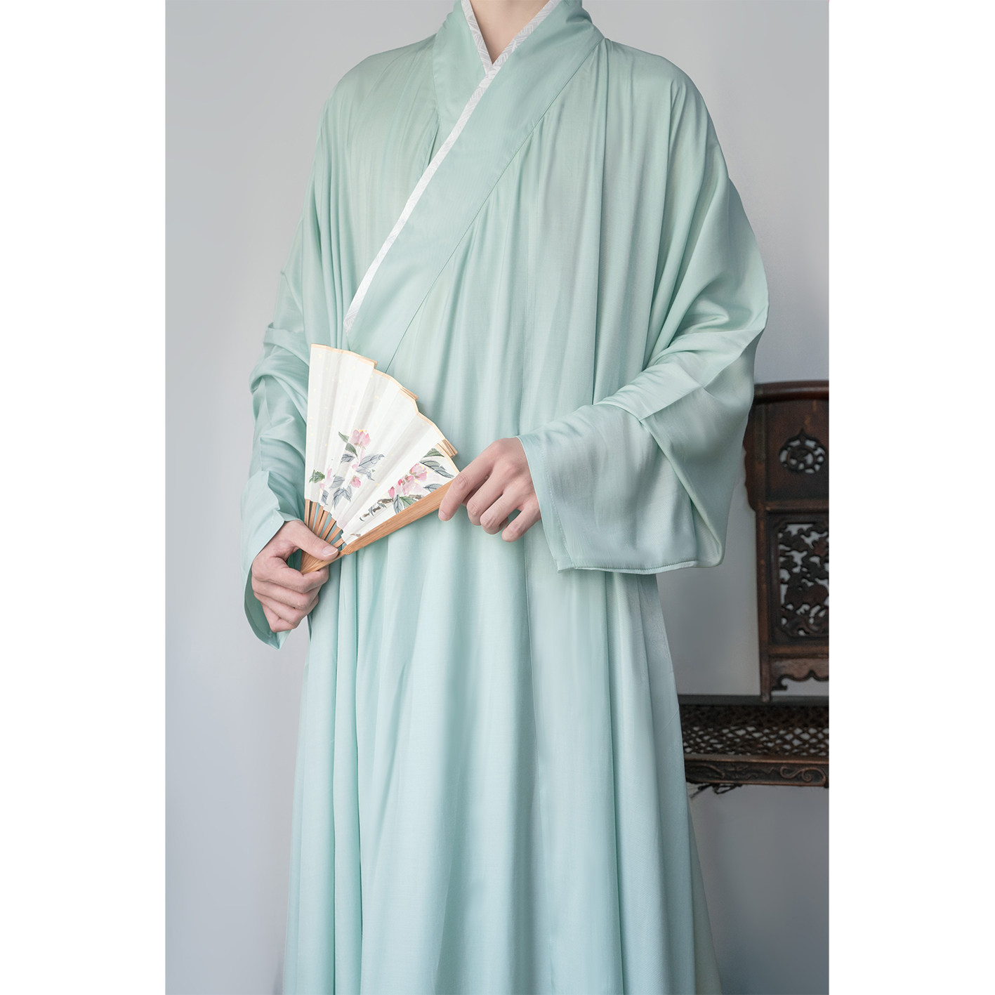 惜物国风 宋制汉服内搭交领窄袖贴里中衣汉服打底衫衬袍日常百搭,淘宝优惠券,粉丝福利购,淘宝优惠卷